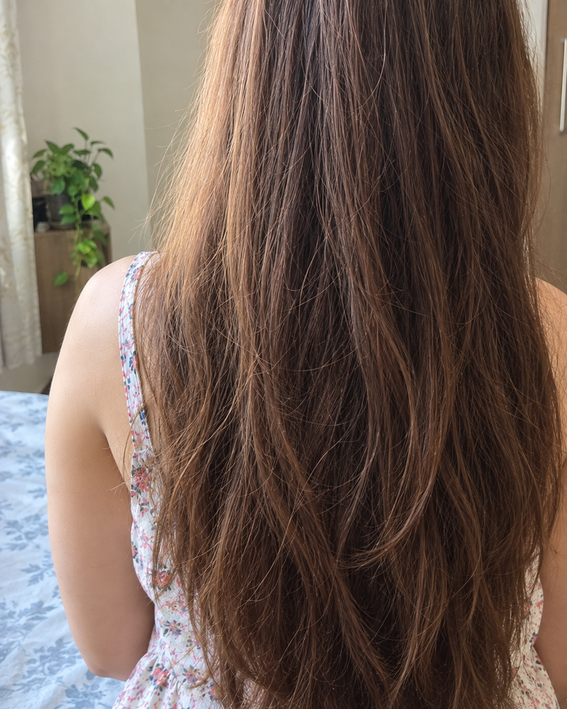Care for Longer Hair - BEFORE